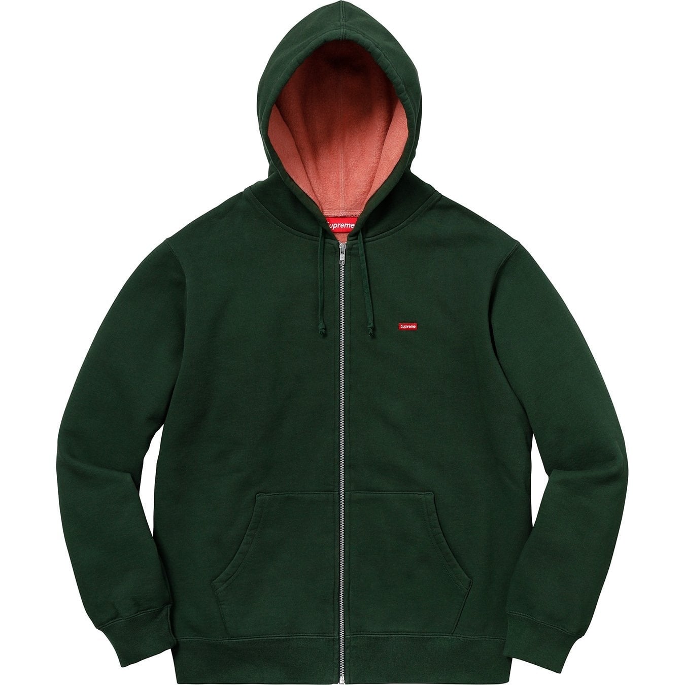 Contrast Zip Up Hooded Sweatshirt view 14